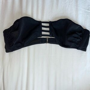 PINK VS Black Bandeau bikini top. Size S.